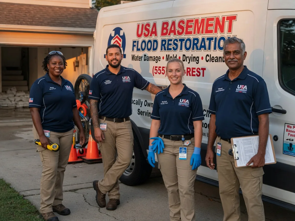 Basement Flood Cleanup company in Cleveland, ND
