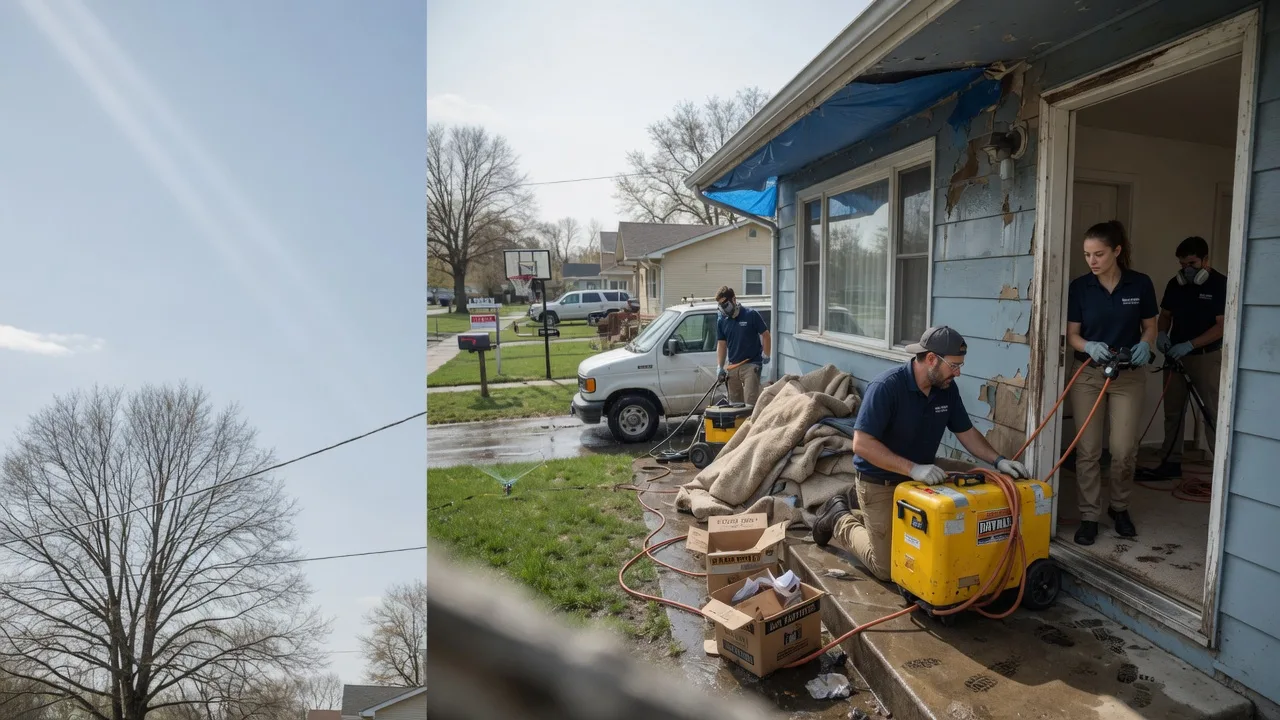 Basement Flood Cleanup in Cleveland, ND near me